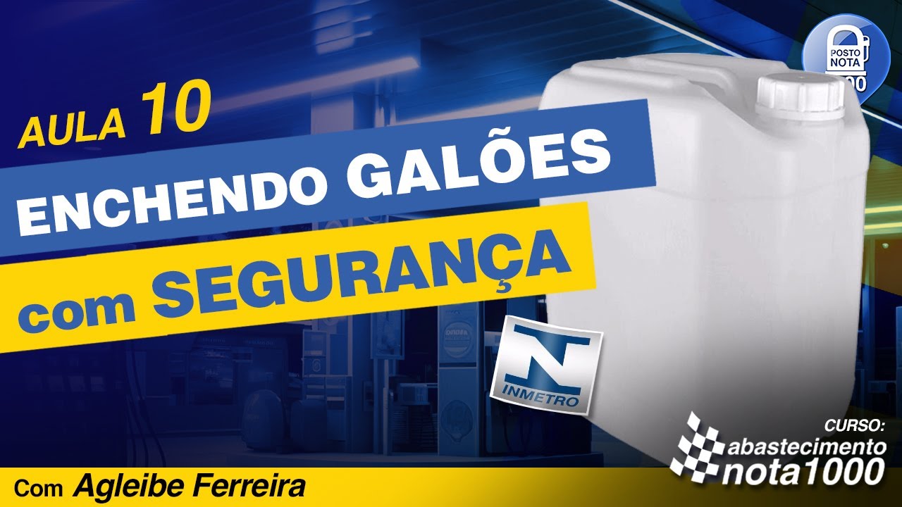 Frentista Como Abastecer Um Galão no Posto de Combustíveis