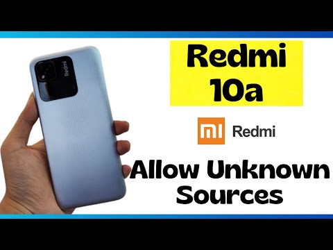 How to Allow Unknown Sources in Redmi 10a || install unknown sources ( 220233L2C)