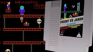 Freddy vs. Jason: Donkey Kong Edition - NES Hacks
