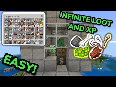 JC Playz - SIMPLE 1.20 AFK MOB AND XP FARM TUTORIAL in Minecraft Bedrock (MCPE/Xbox/PS4/Nintendo Switch/PC)