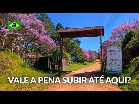 Vale a Pena Subir o Morro Azul em Timbó? Santa Catarina