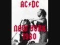 AC/DC Live: New York, NY, August 1, 1980: 1 of ...