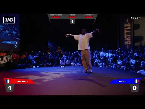 FABBREEZY vs KITOKO - Battle BAD 2025 - HIP-HOP Top 16