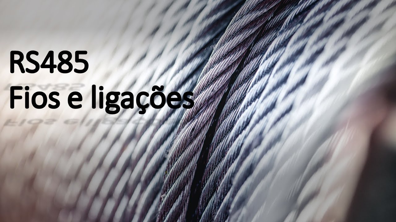 2 - Ligações e fios do RS485