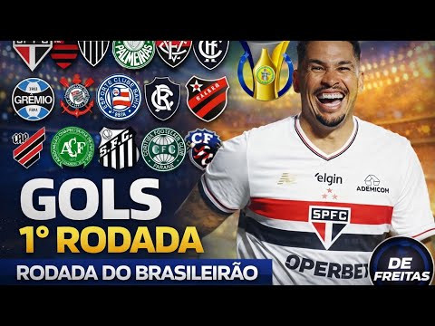 Goals from the Brazilian Championship - Round 1