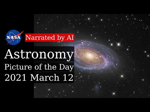 APOD: 2021-03-12 - Messier 81 (Narrated by Brian)