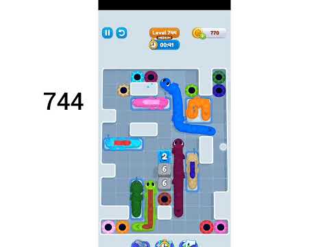 Gecko Out Level 744 Walkthrough - YouTube