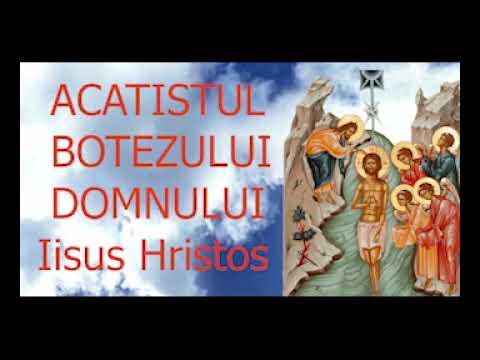 Acatistul Botezului Domnului Iisus Hristos - 6 Ianuarie - slujitor Dani