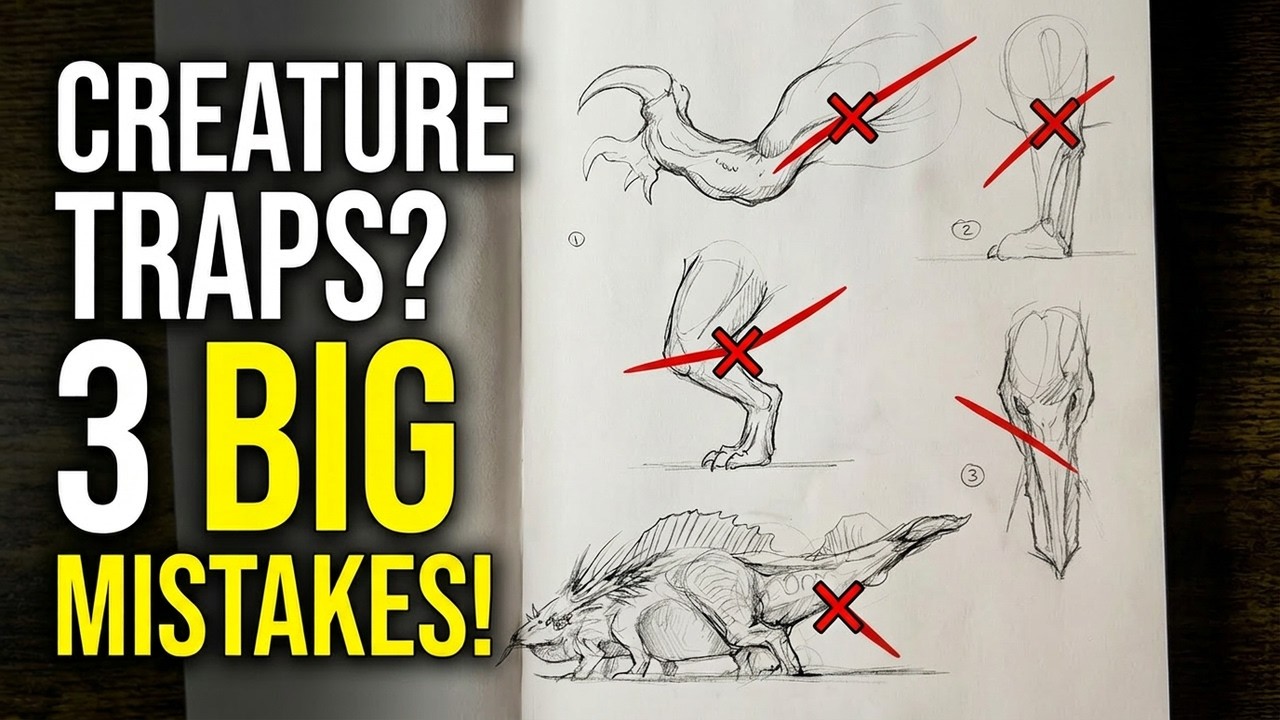 The 3 Creature Design Traps Every Artist Falls Into