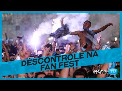 Torcida comemora o TRI DA AMÉRICA na Arena l GrêmioTV