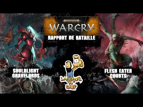 Rapport de bataille Warcry v2 : Soulblight Gravelords vs Flesh Eater Courts