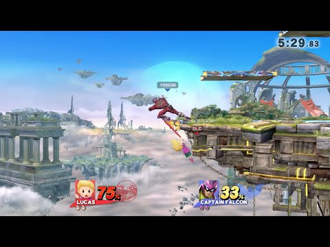 Laf. Sm4sh Bi-Weekly 2 - DLC (Lucas) vs. Venom (Capt. Falcon)