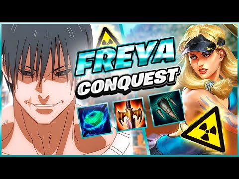 FREYA JUGANDO CONTRA UN HACKER - GRANDMASTERS FREYA ADC SMITE RANKED