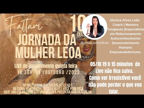 05/10 19 h 15 minutos  de Live não fica salva. Como ver irresistível você  não pode perder o que
