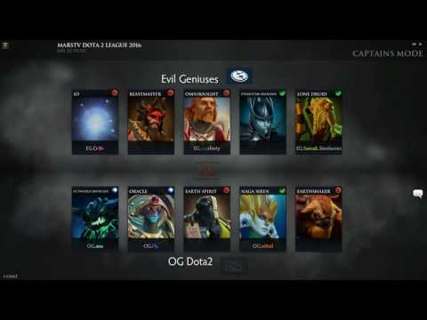 OG vs Evil Geniuses Game 1 - MDL 2016 Autumn LAN - ODPixel & Draskyl