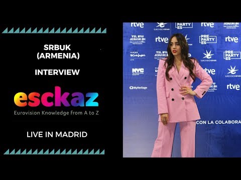 ESCKAZ in Madrid: Interview with Srbuk (Armenia) (at PrePartyES 2019)