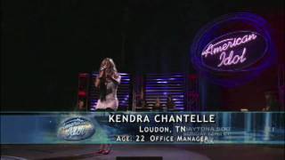 Kendra Chantelle - "Georgia On My Mind" (American Idol Hollywood Week Round 3)