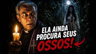 O Padre Decidiu Seguir a Mulher de Branco na Floresta (1083)