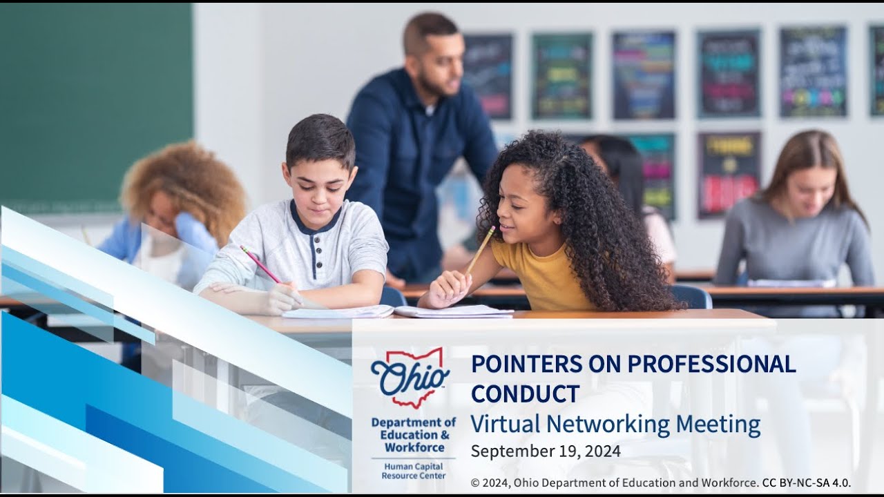 HCRC - Pointers on Professional Conduct - Networking Meeting