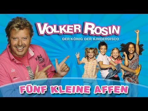 Volker Rosin - Fünf kleine Affen | Kinderlieder
