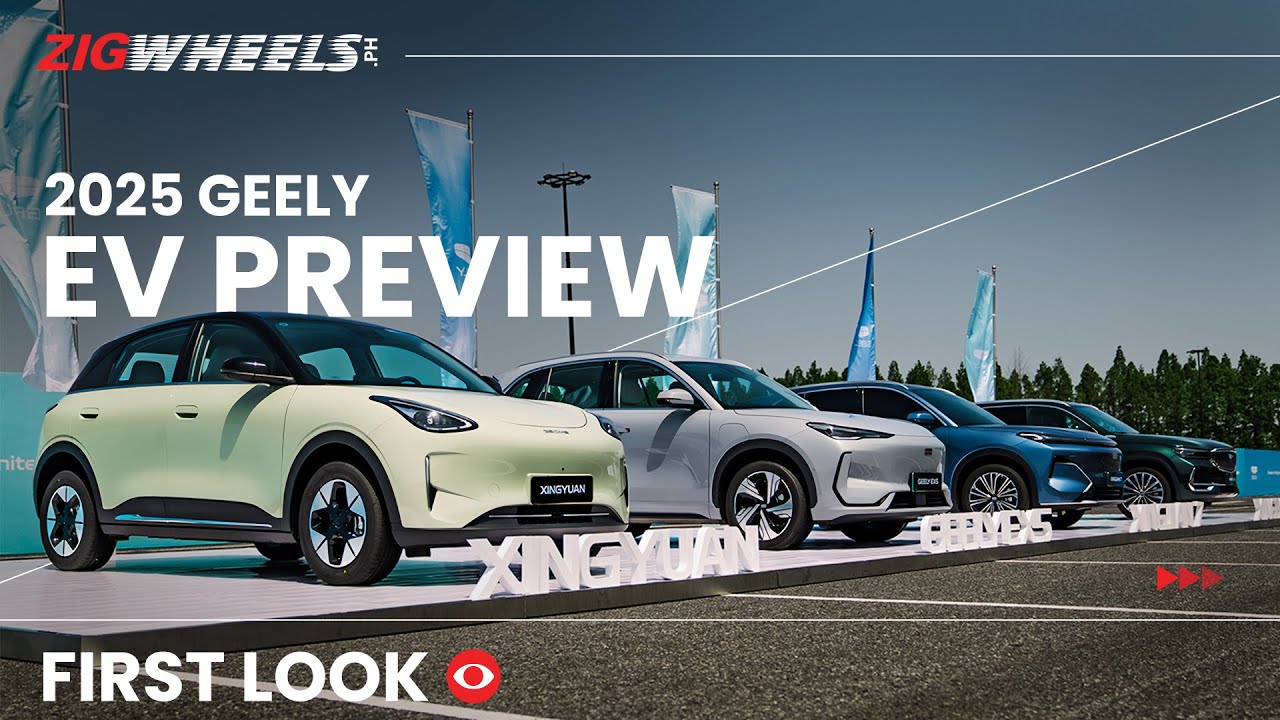 First Look of Geely EV's at Auto Shanghai 2025 | Zigwheels.Ph