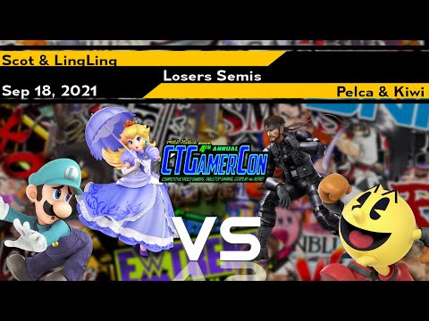 [Smash Ultimate] CT Gamercon (L.Semis) - Scot & LingLing vs Pelca & Kiwi