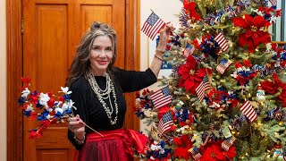 Patriotic Christmas & Holiday Decor | Red, White & Blue Christmas 2023 from FlagandBanner.com