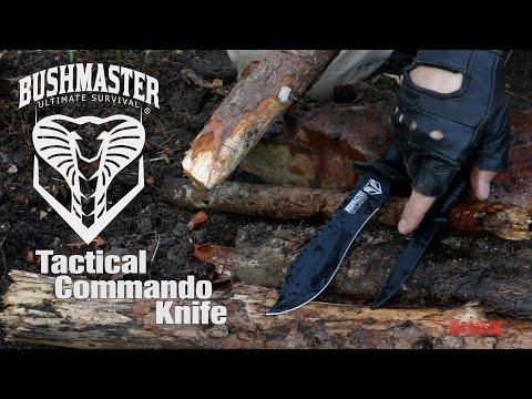 Bushmaster Tactical Commando Knife And Free Skinner Knife