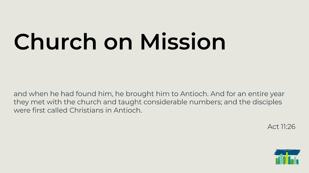 Church On Mission - May 25, 2025
