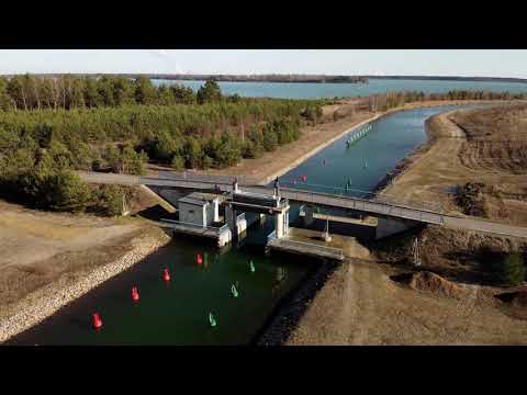 Lausitzer Seenland - Barbara Kanal - 12.2.2022