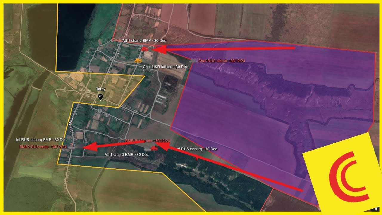 Conflit Ukraine : RUS lancent une attaque sur Terny