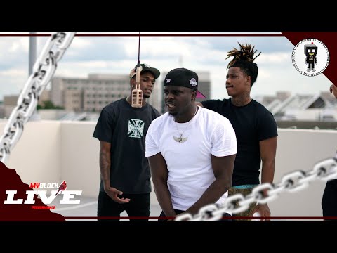 Glizzy5ive "Streets" My Block LIVE Performance [Norfolk, Virginia]