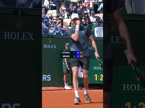 Jannik Sinner. Monte-Carlo 2026 Finalist 🧡