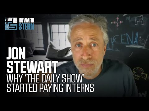 Jon Stewart Breaks Down Why Paying Interns Was A Game Changer For 'The Daily Show'