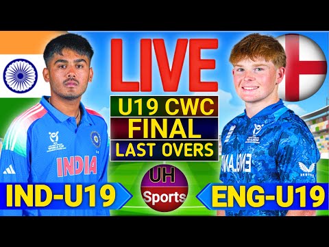 🔴India U19 vs England U19 Live Match, U19 World Cup FINAL | IND vs ENG | Live Score, Commentary ENG4