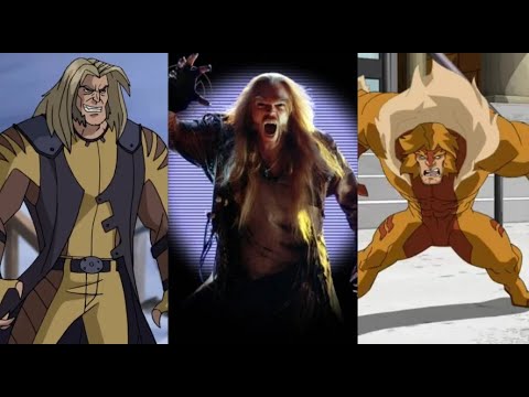 Evolution of Sabretooth In Tv Shows & Movies (2022)