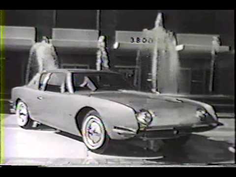 1963 Studebaker Super Hawk & Lark Ad with John Cameron Swayze