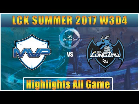 MVP vs LZ || Highlights All Game || LCK SUMMER 2017 || MVP vs Longzhu