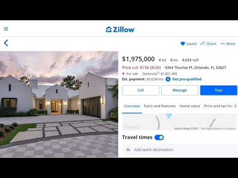 $1,975,000 stunning 4,633 sqft house 4 bd 6 ba in the Lake Nona Golf & Country Club in Orlando