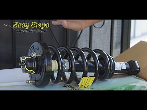 How to Convert Air To Coil Spring on 07-14 Lincoln Navigator - Part 2