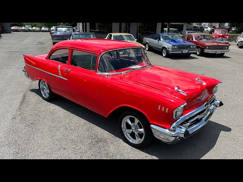 Test Drive 1957 Chevrolet 150 2 Door Post SOLD $31,900 Maple Motors #2707