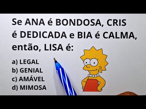 5 QUESTÕES DE RACIOCÍNIO LÓGICO - Nível 1 - Prof.Marcelo