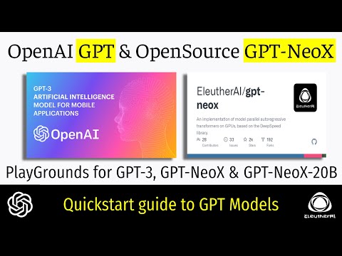 Getting started with GPT-3, GPT-NeoX and GPT-NeoX-20B models in 10 minutes