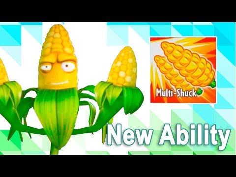 New Ability - Multi-Shuck (Corn) in Plants vs Zombies: Garden Warfare 2