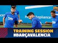 Last workout ahead of Valencia match with Neto back in the squad
