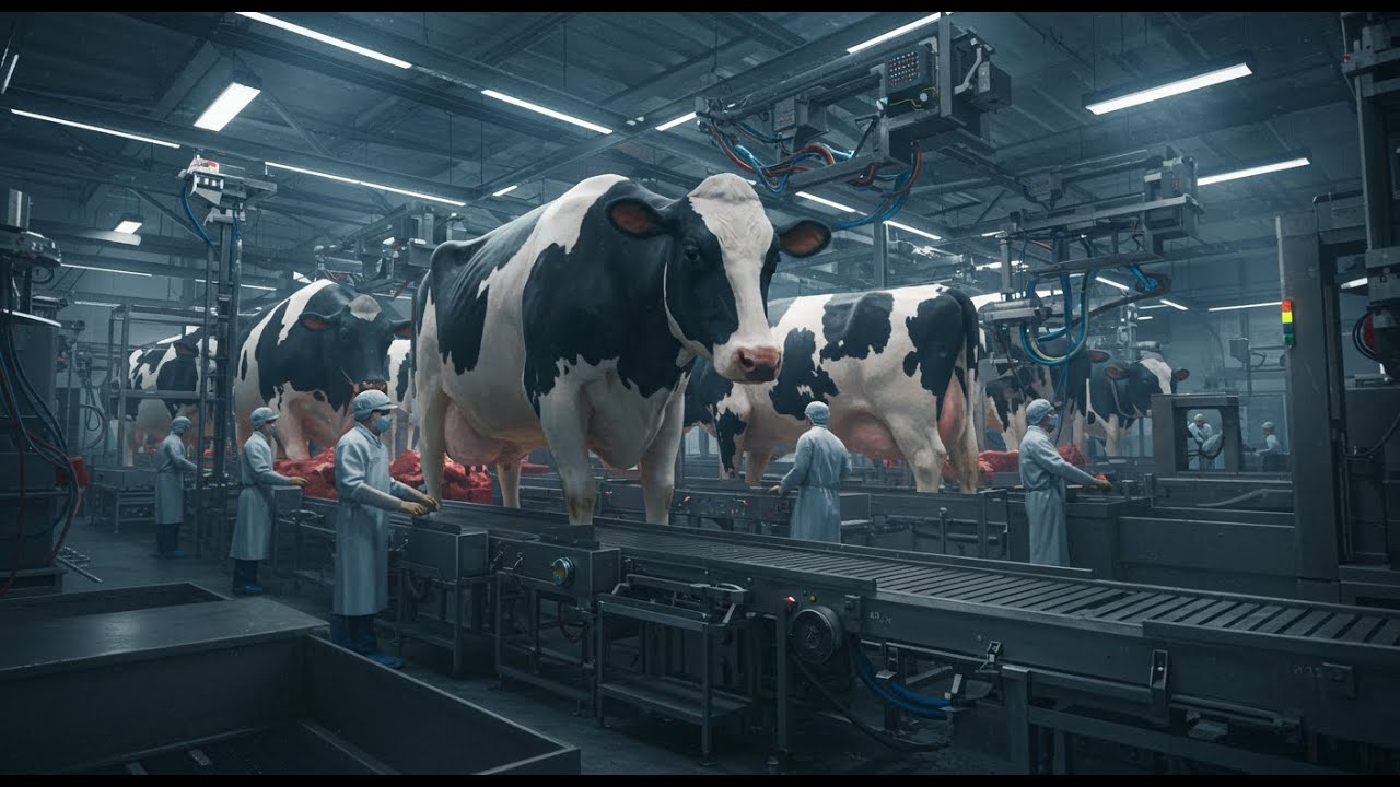 Inside The Biggest Beef Processing Plant In The U.S | Processing Factory