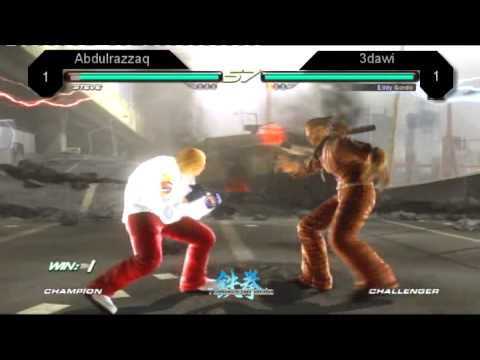 TekkenArabia T4 -  Abdulrazzaq ( Steve ) vs. 3dawi ( Eddy ) - Round 4 L2