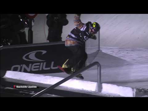 Kyle Mack - First Ever Frontside Triple Rodeo - O'Neill Evolution 2013 - Superfinal