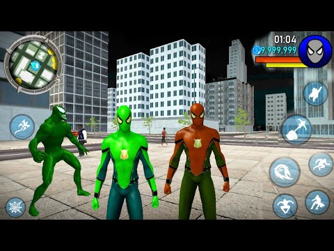 power spider 2 power Superhero Gangster mafia city Part 90 - New Games Android Gameplay