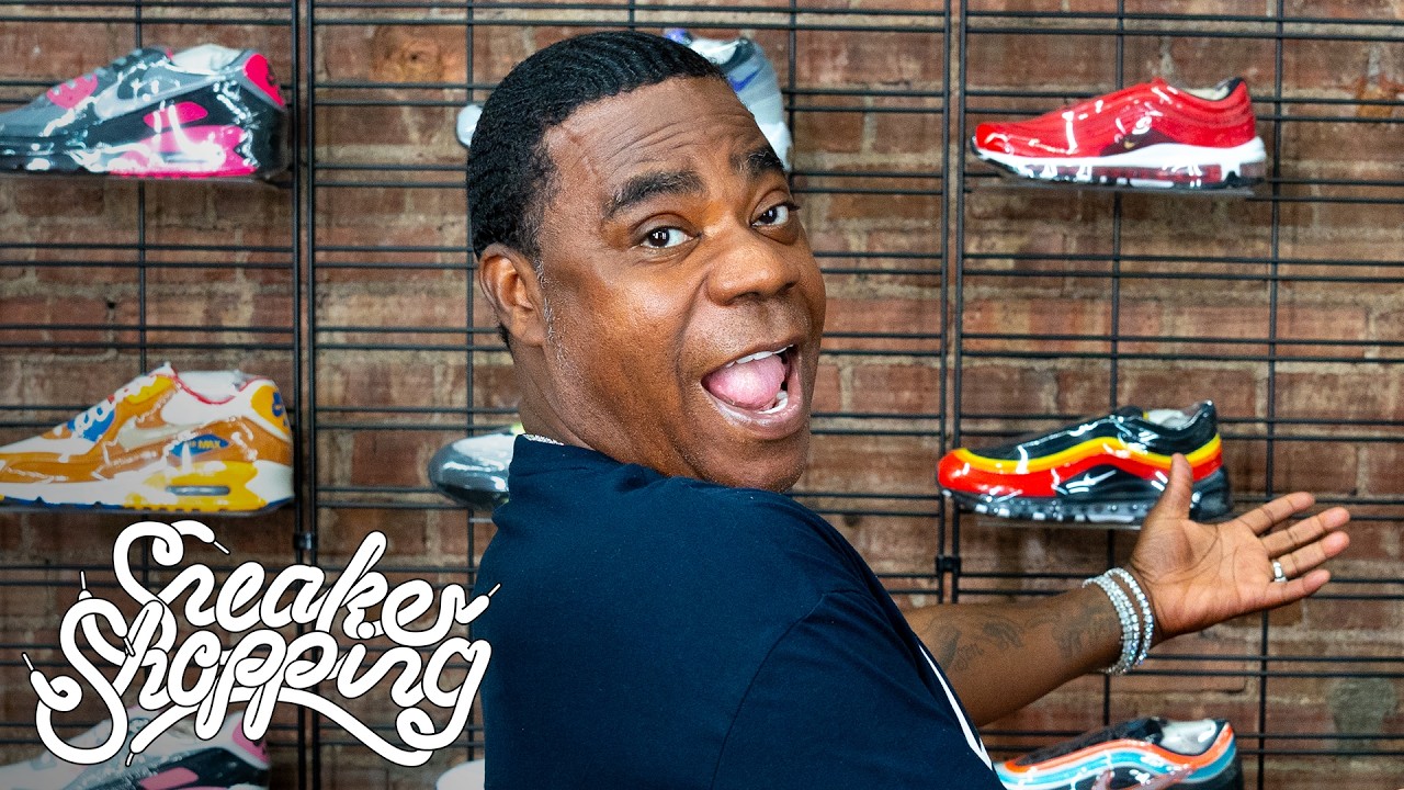 Tracy Morgan Goes Sneaker Shopping With Complex